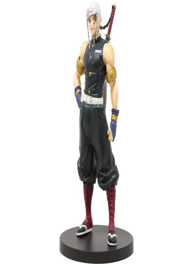 Trunkin Rubber Demon Slayer Tengen Uzui Action Figure The Sound Hashira Figurine Standie Collectible Figure Manga Weeb, 10 cm , 10 cm - Image 1